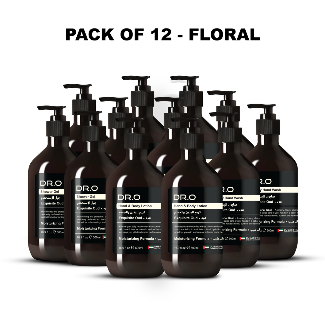 Premium DR.O Bundle Pack 12pcs - Floral