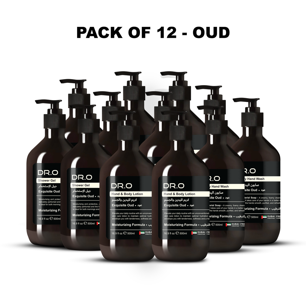 Premium DR.O Bundle Pack 12pcs - Oud